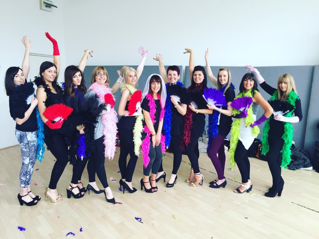 Burlesque Hen Party Dance Class in Brighton
