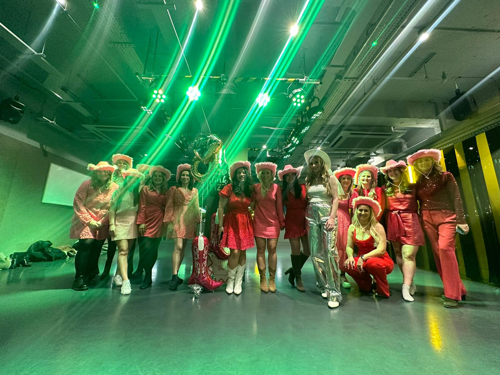 Cowgirl Hen Party Dance Class in Lincoln