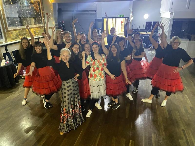 Flamenco Hen Party Dance Class in Bath